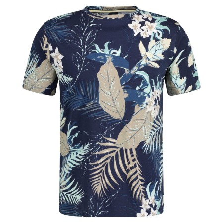SALE % | Lerros | T-Shirt - Loose Fit - Print | Blau online im Shop bei meinfischer.de kaufen