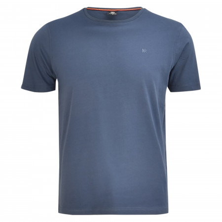 SALE % | Lerros | T-Shirt - Regular Fit - Crewneck | Blau online im Shop bei meinfischer.de kaufen