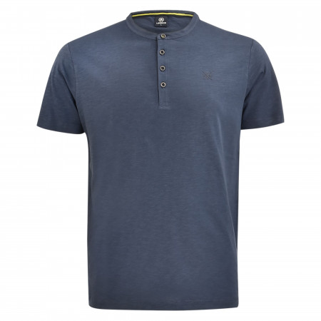 SALE % | Lerros | T-Shirt - Regular Fit - unifarben | Blau online im Shop bei meinfischer.de kaufen