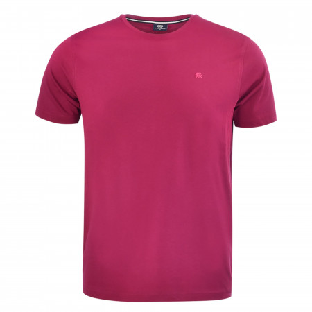 SALE % | Lerros | T-Shirt - Regular Fit - unifarben | Pink online im Shop bei meinfischer.de kaufen