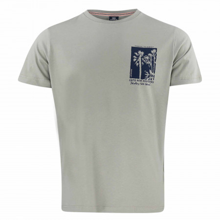 SALE % | Lerros | T-Shirt - Regular Fit - Print | Grau online im Shop bei meinfischer.de kaufen
