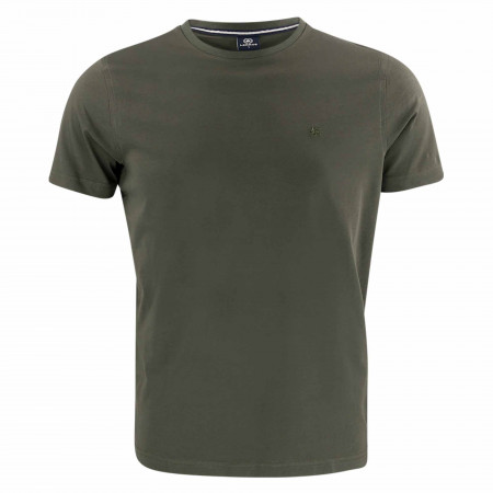 SALE % | Lerros | T-Shirt - Regular Fit - unifarben | Oliv online im Shop bei meinfischer.de kaufen