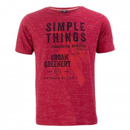 SALE % | Lerros | T-Shirt - Regular Fit - Crewneck | Rot online im Shop bei meinfischer.de kaufen
