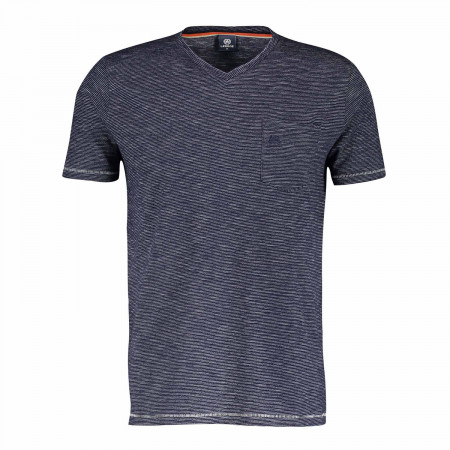 SALE % | Lerros | Shirt - Regular Fit - unifarben | Blau online im Shop bei meinfischer.de kaufen