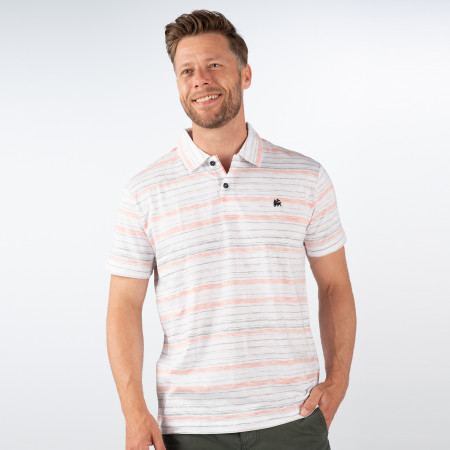SALE % | Lerros | Poloshirt - Regular Fit - Stripes | Orange online im Shop bei meinfischer.de kaufen