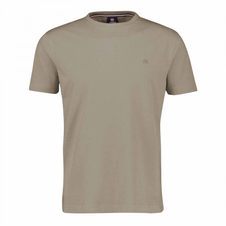 SALE % | Lerros | T-Shirt - Regular Fit - unifarben | Grau online im Shop bei meinfischer.de kaufen