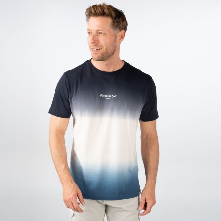 SALE % | Lerros | T-Shirt - Regular Fit - Washed-Out | Blau online im Shop bei meinfischer.de kaufen