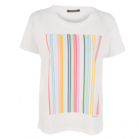 SALE % | Luisa Cerano | T-Shirt - Comfort Fit - Print | Weiß online im Shop bei meinfischer.de kaufen