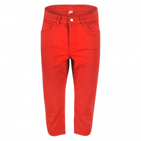 SALE % | Mac | Jeans - Dream Capri - Straight Fit | Rot online im Shop bei meinfischer.de kaufen