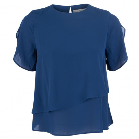 SALE % | MANGO | Bluse - Comfort Fit - Volants | Blau online im Shop bei meinfischer.de kaufen