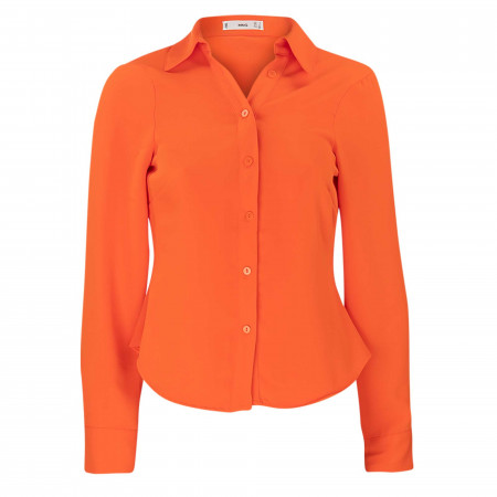 SALE % | MANGO | Bluse - Regular Fit - Langarm | Orange online im Shop bei meinfischer.de kaufen