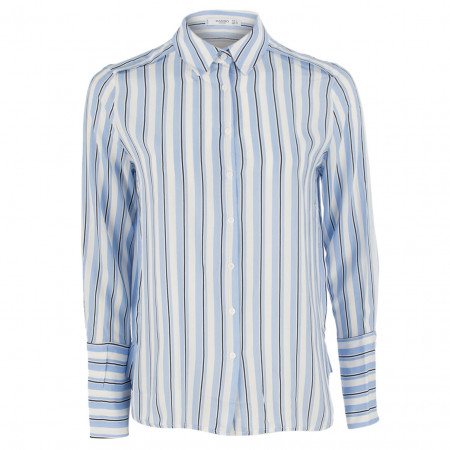 SALE % | MANGO | Hemdbluse - Regular Fit - Stripes | Blau online im Shop bei meinfischer.de kaufen