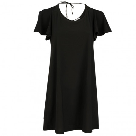 SALE % | MANGO | Kleid - Regular Fit - Rücken-Ausschnitt | Schwarz online im Shop bei meinfischer.de kaufen