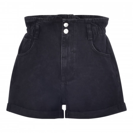 SALE % | MANGO | Paperbag-Shorts - Loose Fit - High Rise | Schwarz online im Shop bei meinfischer.de kaufen