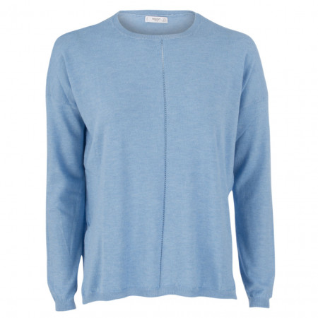 SALE % | MANGO | Pullover - Comfort Fit - Crewneck | Blau online im Shop bei meinfischer.de kaufen