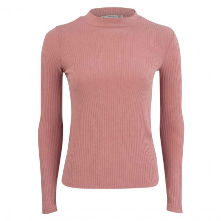 SALE % | MANGO | Jerseyshirt - Slim Fit - Ripp-Optik | Rosa online im Shop bei meinfischer.de kaufen