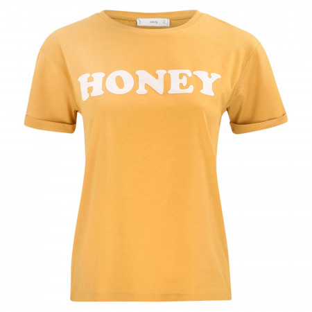 SALE % | MANGO | T-Shirt - Regular Fit - Honey | Gelb online im Shop bei meinfischer.de kaufen