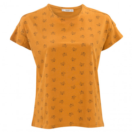 SALE % | MANGO | T-Shirt - Regular Fit - Print | Orange online im Shop bei meinfischer.de kaufen