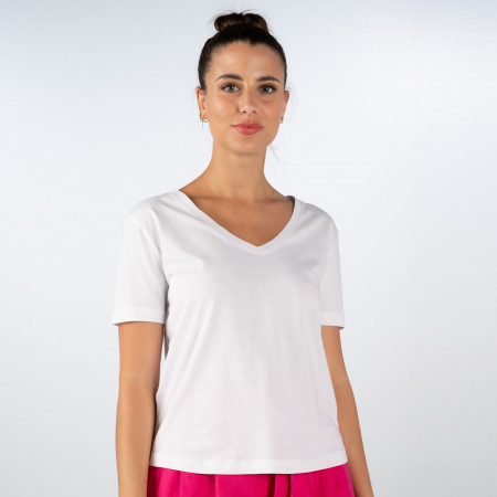 SALE % | MANGO | T-Shirt - Regular Fit - Chalapi | Weiß online im Shop bei meinfischer.de kaufen