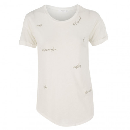 SALE % | MANGO | T-Shirt - Comfort Fit - Wordings | Weiß online im Shop bei meinfischer.de kaufen