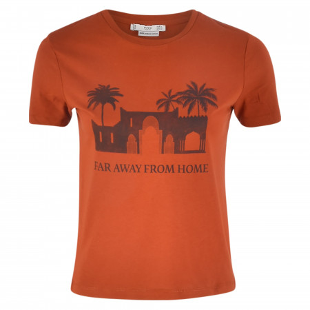 SALE % | MANGO | T-Shirt - Regular Fit - Ilustra | Rot online im Shop bei meinfischer.de kaufen