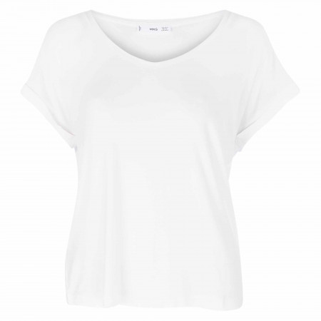 SALE % | MANGO | T-Shirt - Regular Fit - Vispi | Weiß online im Shop bei meinfischer.de kaufen
