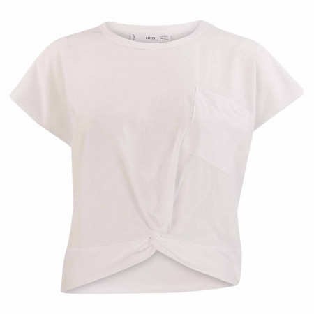 SALE % | MANGO | T-Shirt - Regular Fit - Not | Weiß online im Shop bei meinfischer.de kaufen