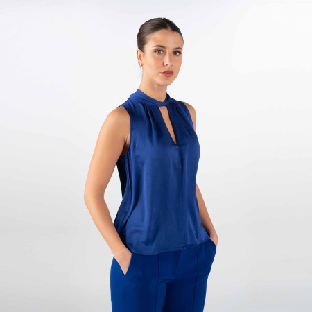 SALE % | MANGO | Bluse - Regular Fit - Lazado | Blau online im Shop bei meinfischer.de kaufen