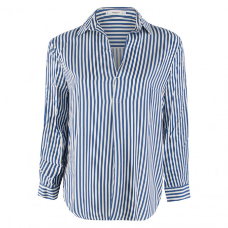 SALE % | MANGO | Bluse - Loose Fit - Stripes | Blau online im Shop bei meinfischer.de kaufen