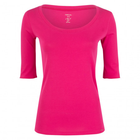 SALE % | Marc Cain | Shirt - Slim Fit - 1/2-Arm | Pink online im Shop bei meinfischer.de kaufen
