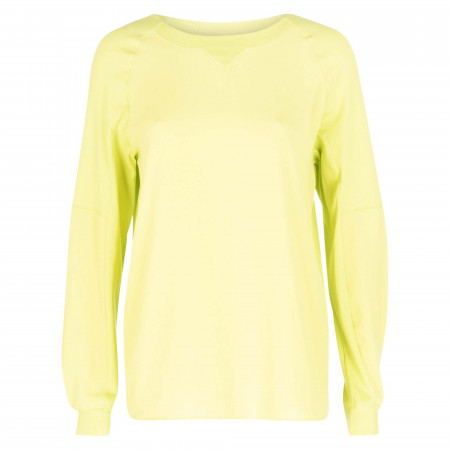 SALE % | Marc Cain | Sweatshirt - Regular Fit - Unifarben | Gelb online im Shop bei meinfischer.de kaufen