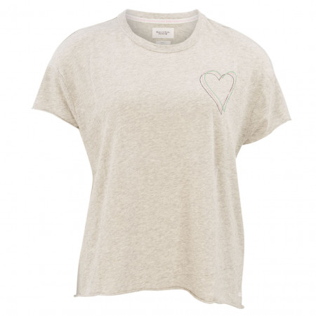 SALE % | Marc O'Polo Denim | T-Shirt - oversized - cropped | Grau online im Shop bei meinfischer.de kaufen