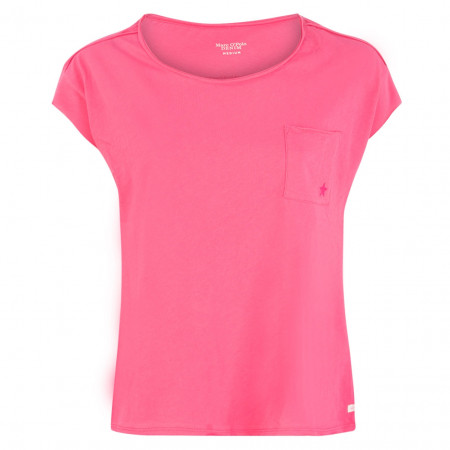 SALE % | Marc O'Polo Denim | T-Shirt - Regular Fit - Brusttasche | Rosa online im Shop bei meinfischer.de kaufen
