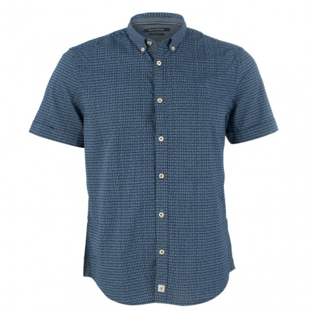 SALE % | Marc O'Polo | Freizeithemd - Regular Fit - Button Down | Blau online im Shop bei meinfischer.de kaufen