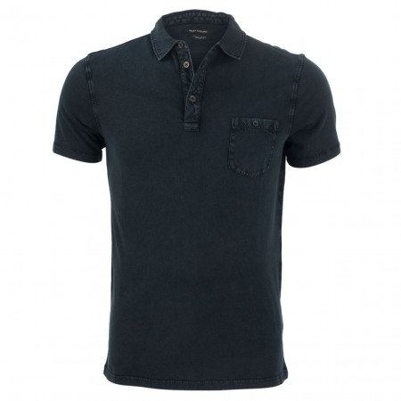 SALE % | Marc O'Polo | Poloshirt - Shaped Fit - unifarben | Blau online im Shop bei meinfischer.de kaufen