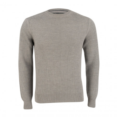 SALE % | Marc O'Polo | Pullover - Regular Fit - Schurwolle | Grau online im Shop bei meinfischer.de kaufen