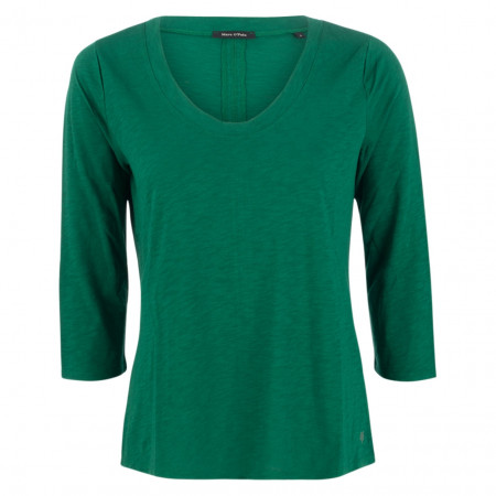 SALE % | Marc O'Polo | Shirt - Comfort Fit - 3/4-Arm | Grün online im Shop bei meinfischer.de kaufen