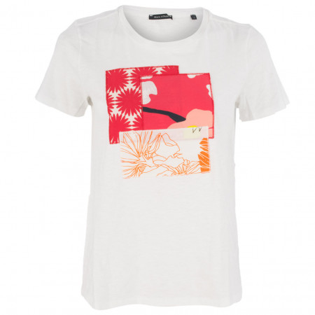 SALE % | Marc O'Polo | T-Shirt - Regular Fit - Print | Weiß online im Shop bei meinfischer.de kaufen