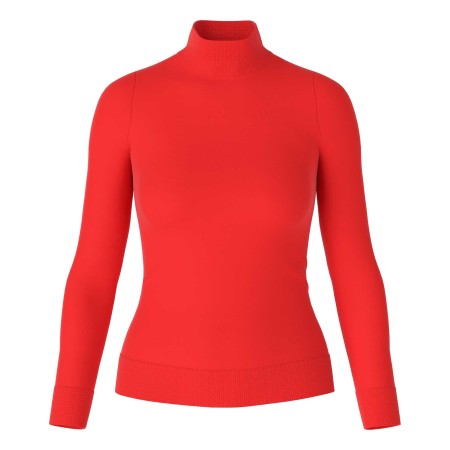 SALE % | Marc Cain | Pullover - Regular Fit - unifarben | Rot online im Shop bei meinfischer.de kaufen