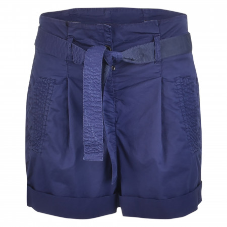 SALE % | Marc Cain | Shorts - Loose Fit - unifarben | Blau online im Shop bei meinfischer.de kaufen