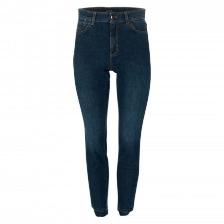 SALE % | Marc Cain | Jeans - Slim Fit - Five Pocket | Blau online im Shop bei meinfischer.de kaufen