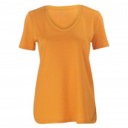 SALE % | Marc Cain | T-Shirt - Regular Fit - Unifarben | Orange online im Shop bei meinfischer.de kaufen