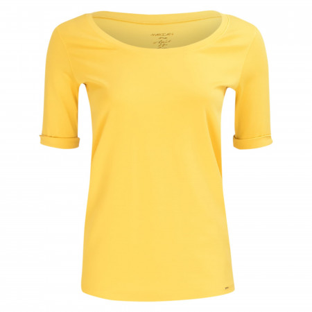 SALE % | Marc Cain | Shirt - Slim Fit - unifarben | Gelb online im Shop bei meinfischer.de kaufen