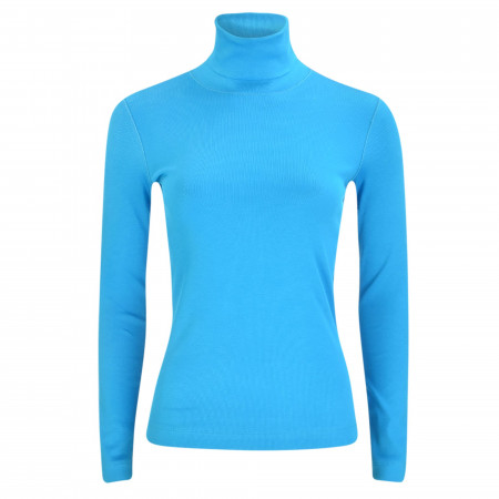 SALE % | Marc Cain | Shirt - Slim Fit - Rollkragen | Blau online im Shop bei meinfischer.de kaufen