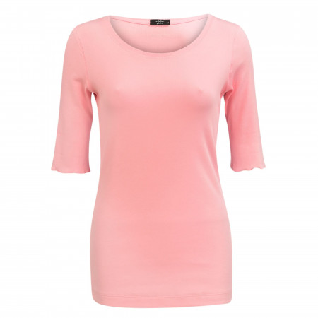 SALE % | Marc Cain | Shirt - Slim Fit - unifarben | Rosa online im Shop bei meinfischer.de kaufen