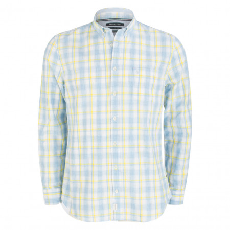 SALE % | Marc O'Polo | Freizeithemd- Shaped Fit - Button Down | Blau online im Shop bei meinfischer.de kaufen