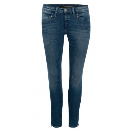 SALE % | Marc O'Polo | Jeans - Low Waist - Skara - Skinny Fit | Blau online im Shop bei meinfischer.de kaufen