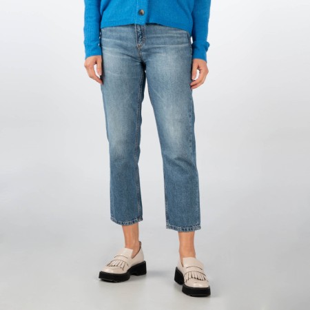 SALE % | Marc O'Polo | Jeans - Feminine Fit - 5-Pocket | Blau online im Shop bei meinfischer.de kaufen