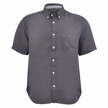 SALE % | Marc O'Polo | Leinenhemd - Regular Fit - Button Down | Blau online im Shop bei meinfischer.de kaufen