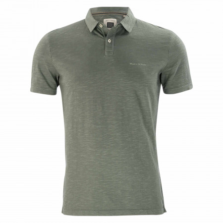 SALE % | Marc O'Polo | Poloshirt - Regular Fit - unifarben | Grün online im Shop bei meinfischer.de kaufen